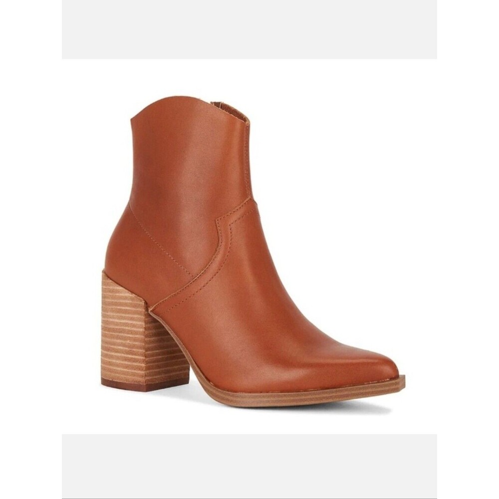 Steve Madden Cate Boot (Women's 9 ) Cognac Leather
